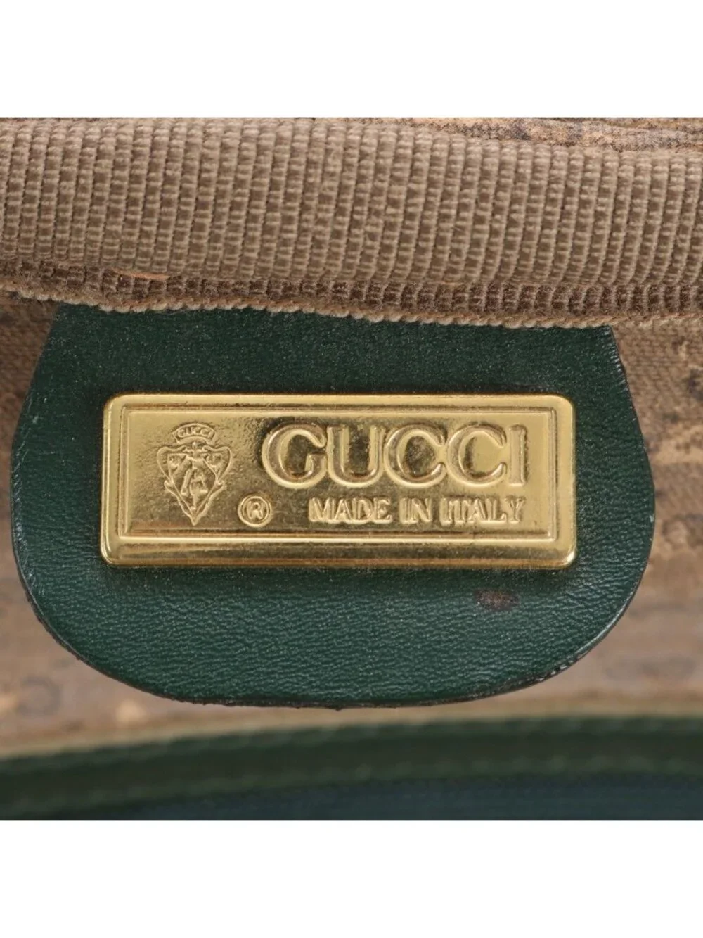 Gucci Vintage 010 39 80 Leather Boston Bag Tote Carry